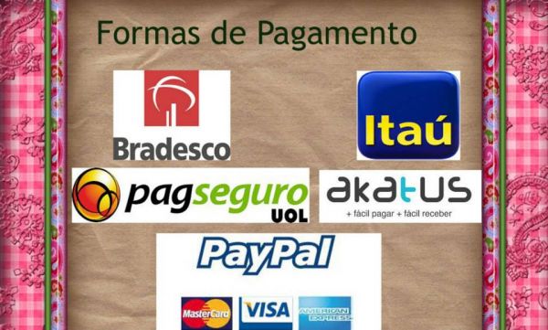 Formas de pagamento